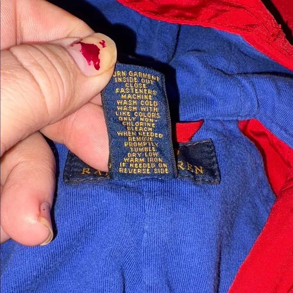 Vintage Ralph Lauren kids polo jacket size 3 T -
